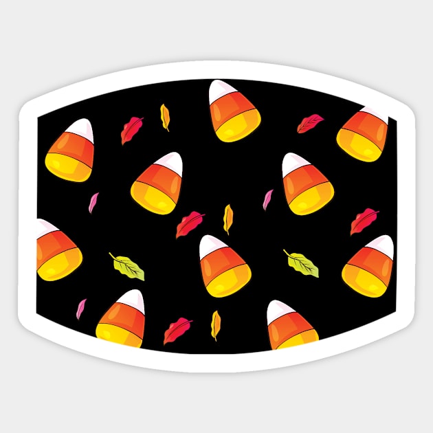 Candy Corn Sticker by KindlyHarlot